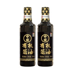 中坝 零添加有机酱油 1000ml 500ml