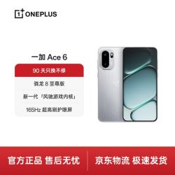 一加 Ace 6 5G手机 16GB+512GB 快银