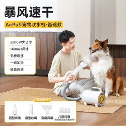 艾主人 宠物吹水机大功率狗狗吹风机大型犬洗澡拉毛家用电吹风烘干