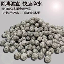 赤坂中空球鱼缸过滤滤材培菌系统球石英球过滤材料鱼缸过滤器滤材