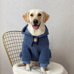 狗狗衣服中大型犬秋冬季阿拉斯加金毛拉布拉多边牧保暖可爱卫衣潮