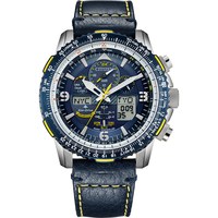 CITIZEN 超级空中之鹰蓝天使系列 43毫米光动能电波腕表 AT8020-54L