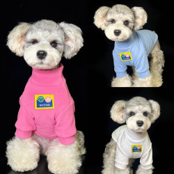 宠物猫咪狗狗衣服 秋冬新款三色德绒卫衣 保暖中小大型犬打底衫