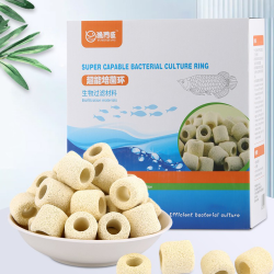 渔门匠超能培菌环细菌鱼缸水族观赏鱼过滤材料硝化细菌净水养鱼