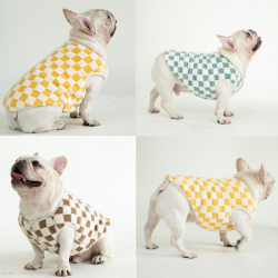 中型犬衣服冬装加厚加绒棉服泰迪背心斗牛狗法斗睡衣英斗巴哥八哥