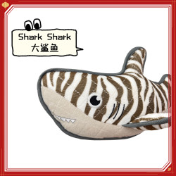 Shark Shark 大鲨鱼宠物玩具高克重面料结实猫狗陪伴造型可爱