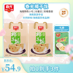 春光 椰子饭538gx2盒+原味椰子脆片60gx1盒