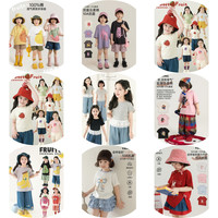 幼悠 万里花香夏季儿童汉服新品上新爆款T恤组合PI701