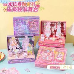 木月鸣磁吸换装舞台手工DIY