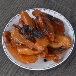 紫苏木瓜干160克瓶装即食蜜饯小吃湖南浏阳特产休闲零食下午茶点