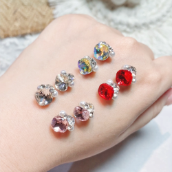 合集美甲饰品 春柚美甲网红成品肥方堆堆钻美甲钻