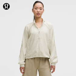 lululemon 丨License to Train女士运动轻盈版夹克 LW3HO9S 骨白 XS /4