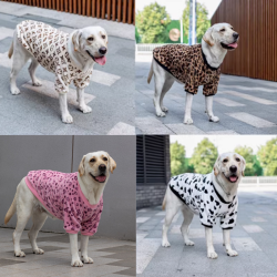 狗狗衣服秋冬装金毛拉布拉多萨摩耶中型犬大型犬保暖狗狗棉衣卫衣