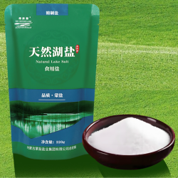 母亲湖 内蒙古家用盐食盐未加碘精制炒菜无碘食用盐320g