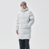 特步 中长羽绒服冬季保暖保暖百搭运动羽绒服户外防风外套