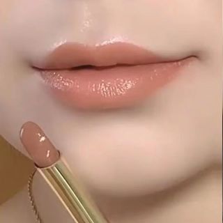 素颜肉桂奶茶色口红吃饭不掉色不沾杯持久防水滋润保湿自然显白女