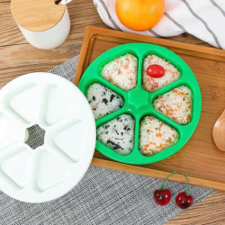 三角饭团便当盒日式寿司磨具六合一 做紫菜包饭制作工具模具神器
