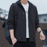 安踏 软壳衣男款秋季简约日常通勤百搭防风梭织外套梭织上衣