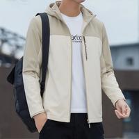 安踏 零压型壳丨无氟防泼水运动外套男士丝光绒保暖风衣连帽夹克上衣男