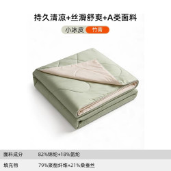 南方寝饰 莱赛尔天丝夏凉被桑蚕丝夏被空调被夏季可机洗蚕丝被薄被