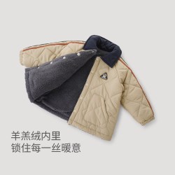 巴厘小猪 男童棉服外套