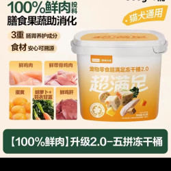 网易严选 2.0宠物零食冻干桶500g
