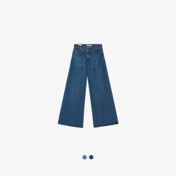 Levi's 真五折！26年新款女士728高腰阔腿牛仔裤0039B