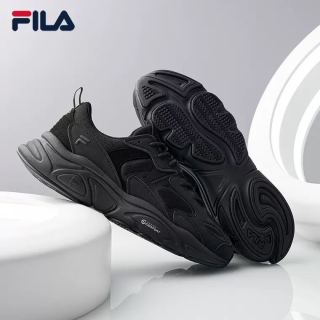 FILA 火星2丨FILA老爹鞋男鞋情侣休闲鞋女鞋黑色运动鞋子复古跑鞋（男女款都有）