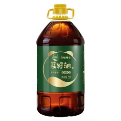 熊猫炒堂 天府好粮油四川农家压榨纯菜籽油非转基因纯正食品用油5L