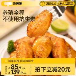 小黄象 新奥尔良烤鸡翅中 冷冻半成品