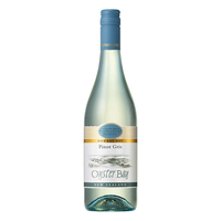 OYSTER BAY OysterBay新西兰灰皮诺干白葡萄酒 原瓶进口柑橘风味旋盖即饮750ml