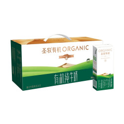 圣牧 有机纯牛奶 品醇200ml*24盒 中秋礼盒