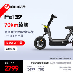 九号 电动Fz1 60电动自行车9号智能电动车 到门店选颜色