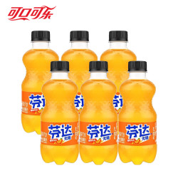 可口可乐 汽水碳酸饮料300ml小瓶装系列 无糖芬达300ml*6瓶