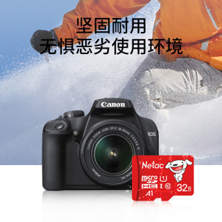 朗科 P500 京东联名版 Micro-SD存储卡 32GB（UHS-I、U1、A1）