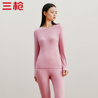 三枪 内衣套装纯棉 藕红-女款 XL