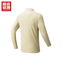 超级安踏 速干长袖POLO衫丨运动T恤男春季经典弹力合身套头衫152533402U