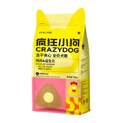 疯狂小狗 夹心狗粮鸭肉梨泰迪比熊柯基博美小型犬幼犬奶糕成犬犬粮