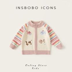 insbobo 女童秋套装2026新款女宝宝两件套儿童衣服小女孩秋装好看春秋童装