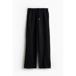 H&M 1222211 松紧腰直筒 女士休闲裤