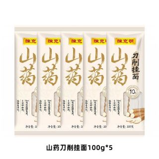 陈克明 挂面山药到刀削挂面100g×5包
