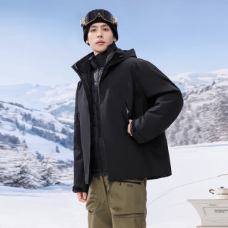 雪中飞 鹅绒三合一冲锋衣羽绒服 多色可选