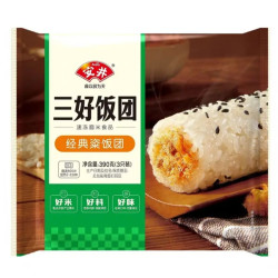 安井 390g经典粢饭团*1袋(3只/袋)