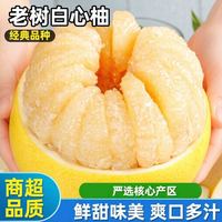 果力四射 净重8.5斤正宗福建白心蜜柚大蜜柚薄皮白心柚子白肉蜜柚当季新鲜水果批发
