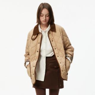 限尺码：TEENIE WEENIE 小熊女装春秋季慵懒风轻薄中长款棉服外套