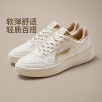 李宁 女鞋经典日常运动通勤百搭轻便透气低帮板鞋休闲鞋
