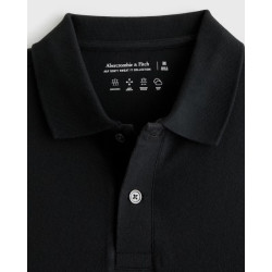 Abercrombie & Fitch 124-6035 美式复古 黑色 M POLO衫