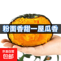 京喜加 贝贝南瓜板栗味贝贝小南瓜栗面老瓜正宗正品新鲜婴儿辅食粉糯 性价比小果 1斤 带箱重量