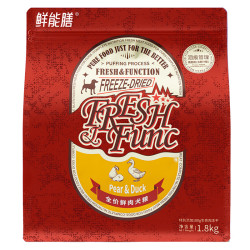 鲜能说 鲜能膳泪痕益生菌肠胃美护毛狗粮缓解泪痕全价冻干鲜肉粮