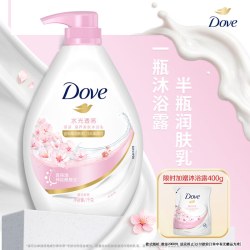 多芬 滋养美肤沐浴乳 樱花甜香 1000g